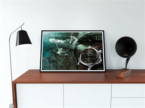 Panerai Luminor Poster Panerai Art Gift Ideas for Men Gift .